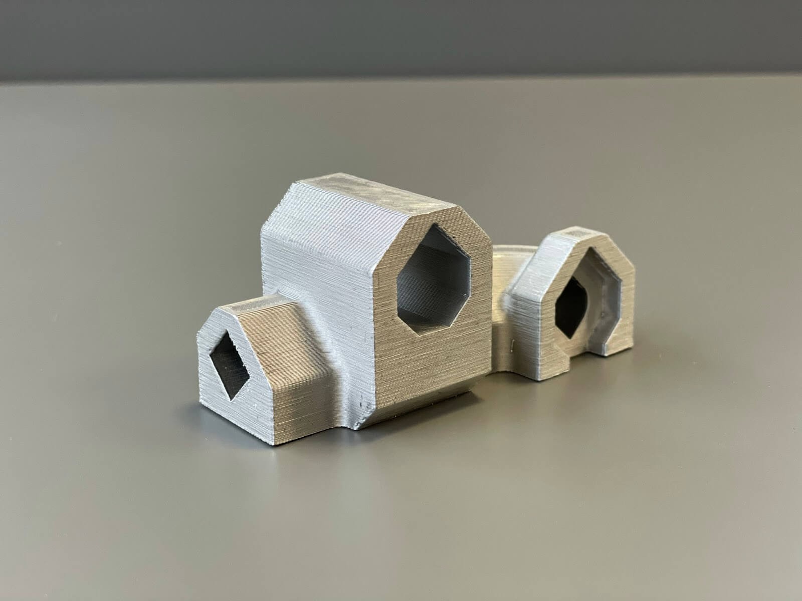 a 3d printed metal fused filament fabrication object