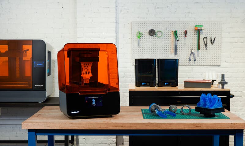 a formlabs desktop printer