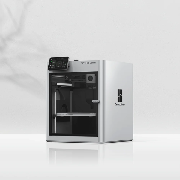 A Bambu Lab X1 Carbon 3D printer.