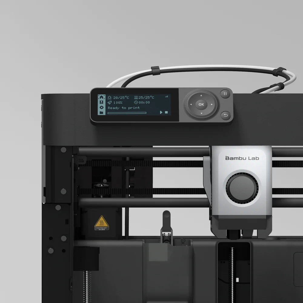 The Bambu Lab P1P 3D printer.