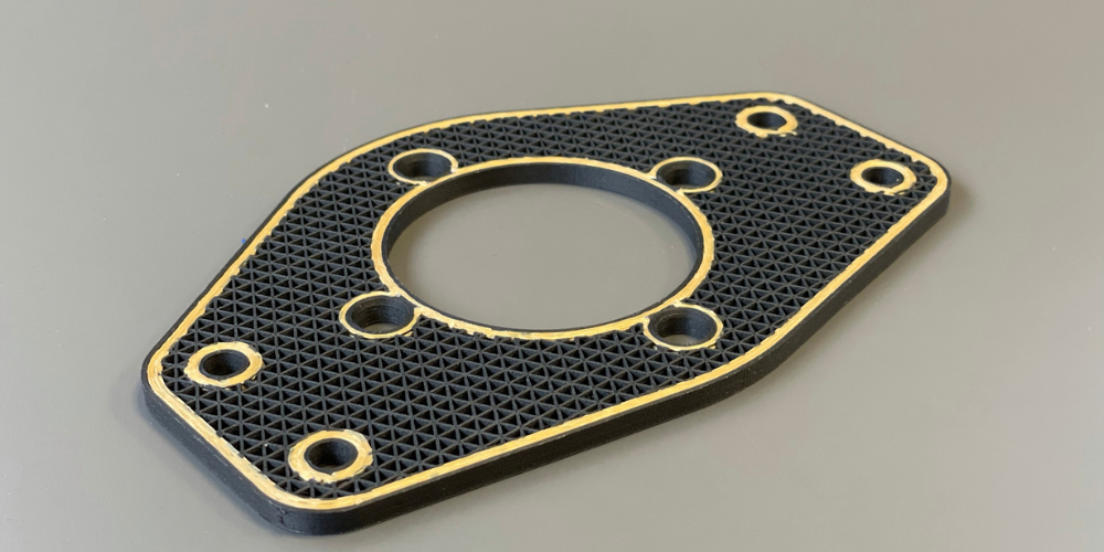 Markforged composite 3d part