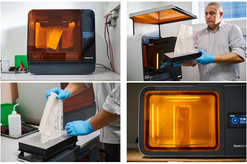 Formlabs blow moulding