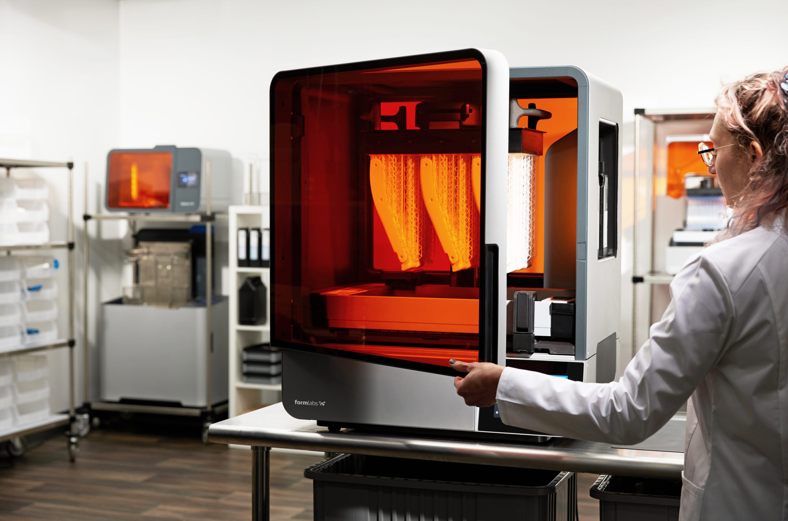 Formlabs Form 4 printer door open