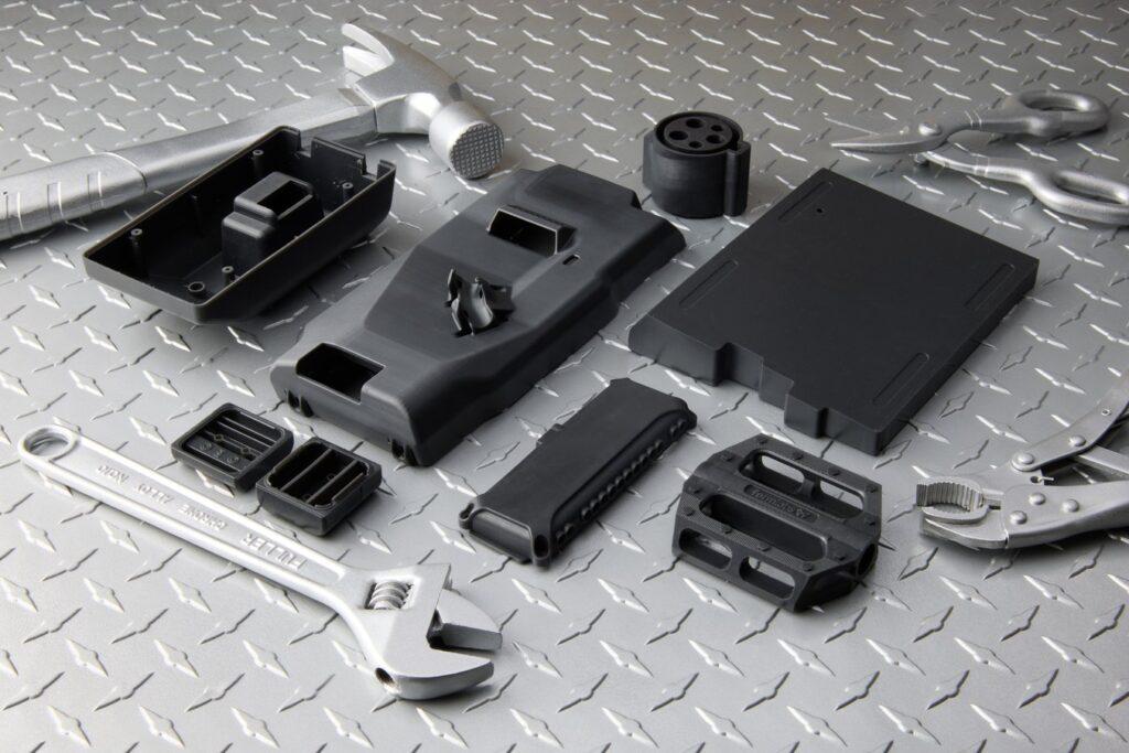Printed parts by Formlabs tough 2000 resin