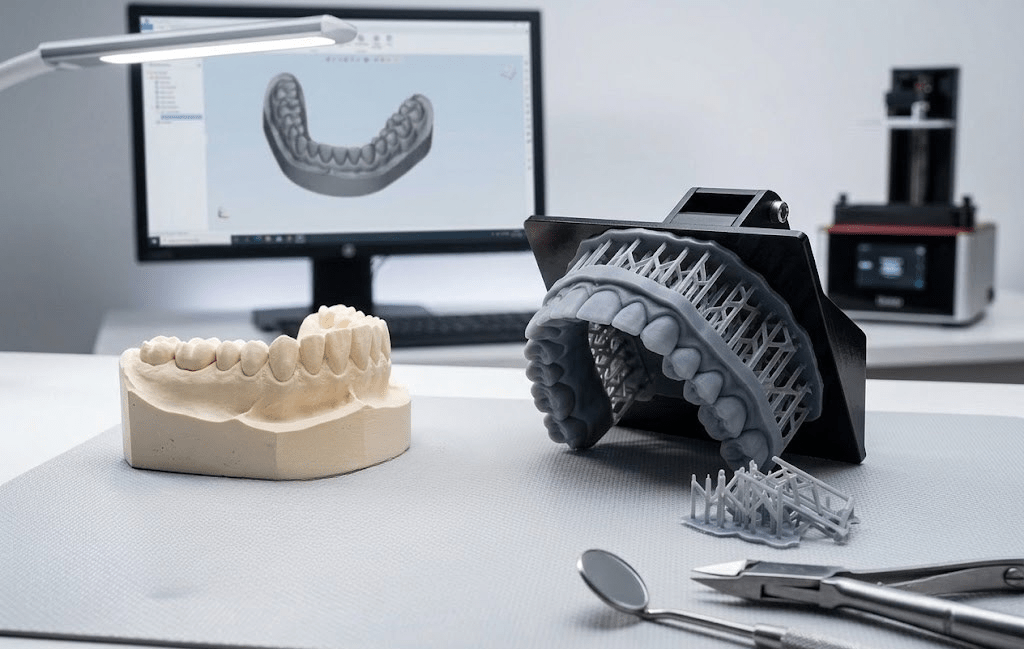 3D printing in dental practices is changing.