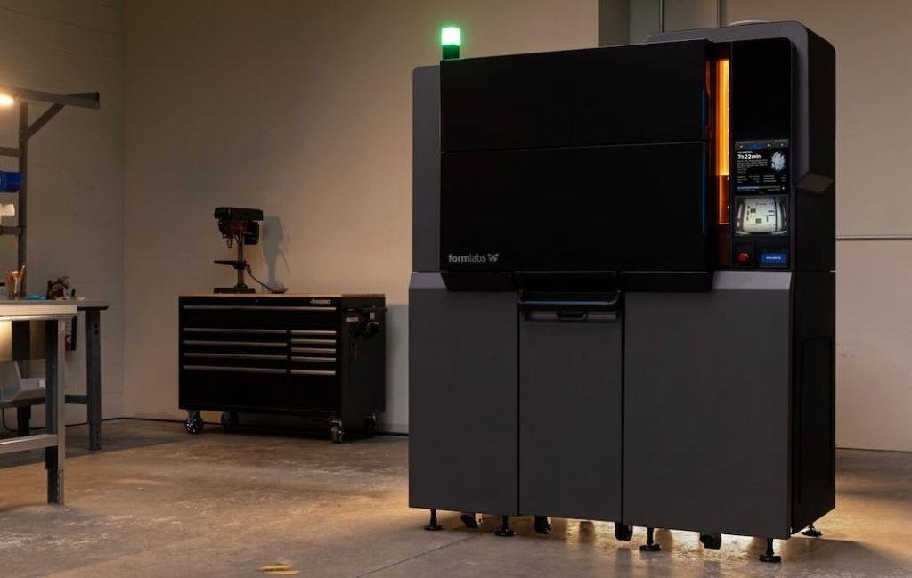 Formlabs Fuse X1 3D Printer in an organized working station